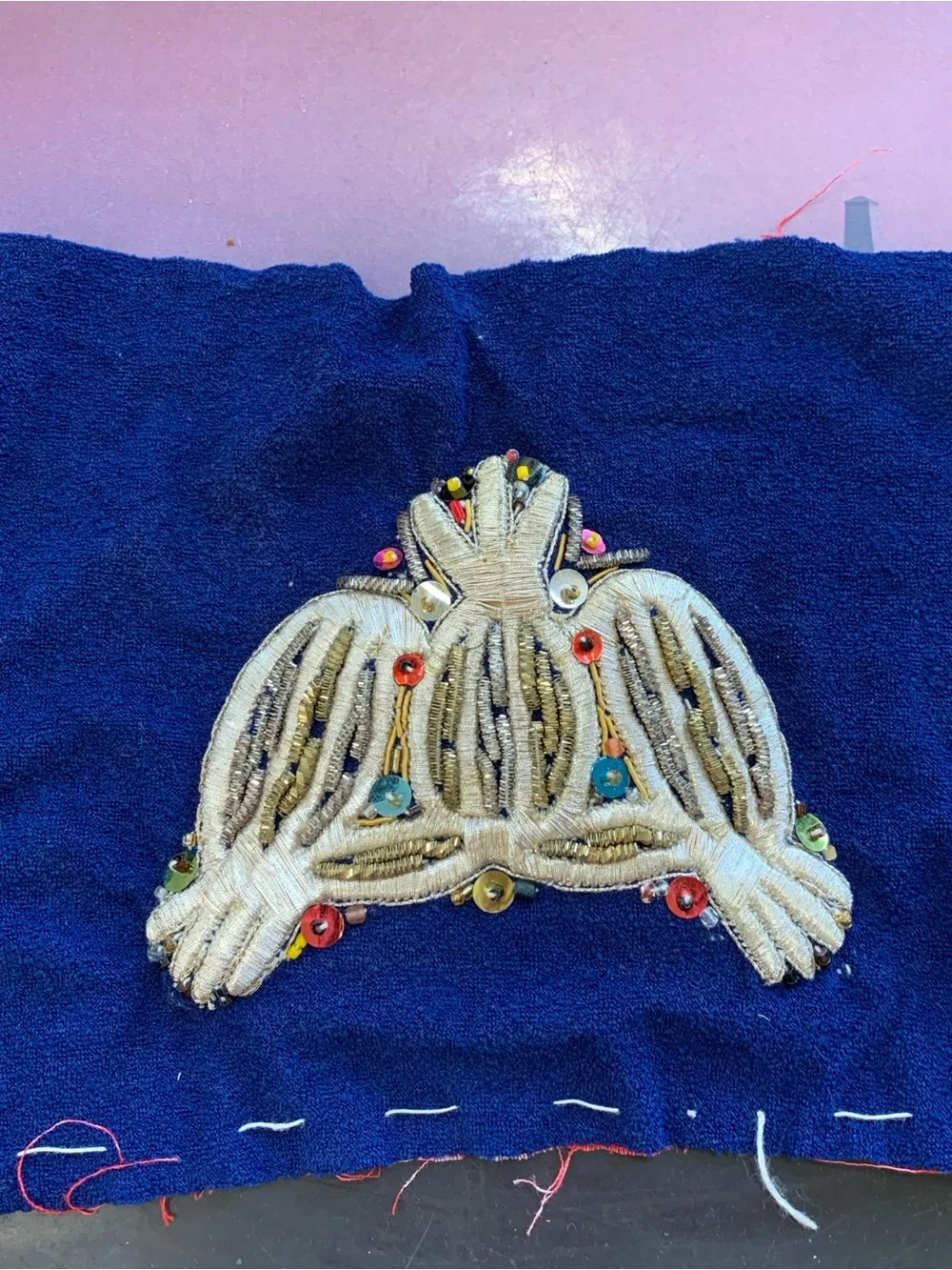 Free item: embroidered emblem